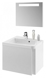 Ravak Тумба с раковиной 10° 65 L белая – фотография-5