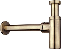 SantiLine Сифон для раковины SL-117 бронза – фотография-1