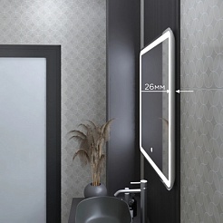 Mixline Зеркало Аккорд Альдо 80 – фотография-5