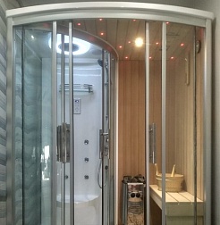 Frank Душевая кабина F916 R с сауной – фотография-6