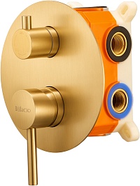 Milacio Душевая система Ultra MCU.150.GD золото – фотография-3
