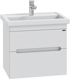 СанТа Мебель для ванной Лондон 60 подвесная белая – фотография-4