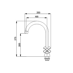 Raiber Смеситель для кухни Talis R8003 – фотография-4