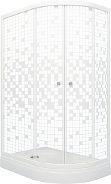 Triton  Душевой уголок Коралл А 120x80 L – фотография-1