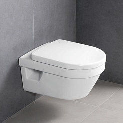 Villeroy & Boch Унитаз подвесной "Architectura" 5684 H1 R1 alpin CeramicPlus – фотография-2