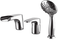 Lemark Смеситель "Shift LM4345C" на борт ванны – фотография-1