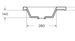 BelBagno Мебель для ванной Pietra mini 40 L Stucco Cemento, TCH – фотография-11