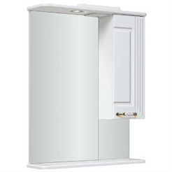 Runo Зеркало-шкаф для ванной Леон 60 – фотография-1