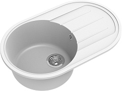 Ewigstein Мойка кухонная Elegant R50F иней – фотография-1