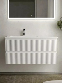 Sancos Мебель для ванной Snob R 100L bianco – фотография-4