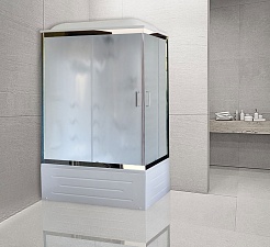 Royal Bath Душевая кабина RB 8100BP2-M-CH левая – фотография-2