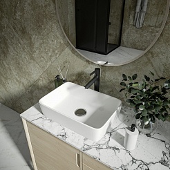 Teymi Накладная мебельная раковина Helmi 50 белый матовый T50291 – фотография-2