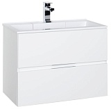 Aquanet Тумба с раковиной "Алвита 70" белая