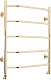 Domoterm Полотенцесушитель Лаура П5 500x600 золото – фотография-5