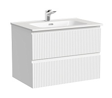 Sancos Тумба с раковиной Snob R 70 bianco раковина CN7007