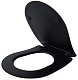 Esbano Сиденье для унитаза Amapola черное матовое – фотография-8
