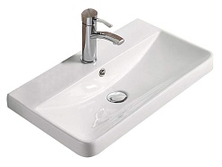 Equil Тумба с раковиной Soldi 60 2 ящика подвесная белый софт – фотография-14