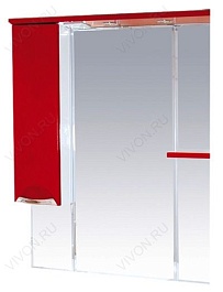 Misty Мебель для ванной Кристи 90 L красная – фотография-2