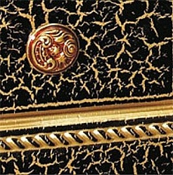 Misty Тумба с раковиной Fresko 90 черная краколет – фотография-2