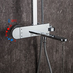 Gappo Смеситель для вынны G83 G2483-40 хром – фотография-3