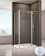 Allen Brau Душевой уголок Priority 90x100 3.31026.BA/3.31047.BA серебро браш – фотография-7