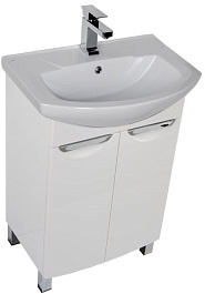 Aquanet Тумба с раковиной "Парма 65" 2 двери (182683)  – фотография-2