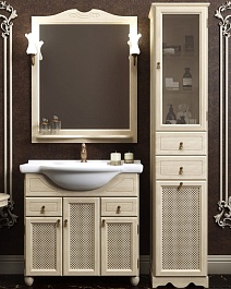 Opadiris Мебель для ванной "Тибет 70" светлое дерево – фотография-1