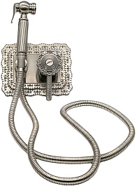 Milacio Гигиенический душ Vitoria MC.800.SL со встраиваемым смесителем серебро – фотография-1