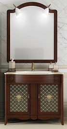 Opadiris Мебель для ванной Виктория 90 светлый орех – фотография-1