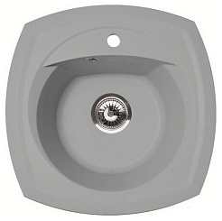 Florentina Мойка гранитная Корсика грей – фотография-1