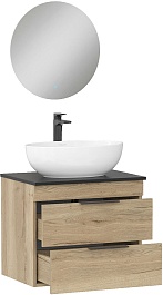 Onika Мебель для ванной Легран 60 подвесная дуб галифакс – фотография-2