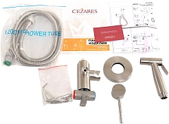 Cezares Гигиенический душ Relax RELAX-DIF-IN со встраиваемым смесителем сатин – фотография-3