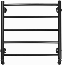 Domoterm Полотенцесушитель Калипсо П5 500x500 черный – фотография-1