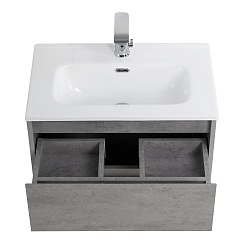 BelBagno Тумба под раковину Kraft 39 70 подвесная Cemento Grigio – фотография-6