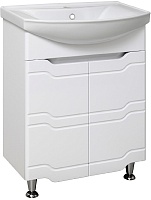 Runo Тумба под раковину Стиль 65 белая