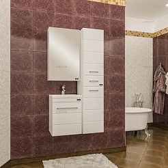 СанТа Мебель для ванной Омега 40 Andrea подвесная – фотография-4