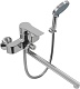 Teymi Смеситель для ванны с душем Lori T10222 универсальный хром – фотография-16