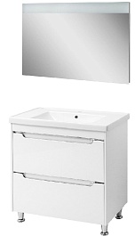 Ceruttispa Мебель для ванной Эмилия white 80 – фотография-1