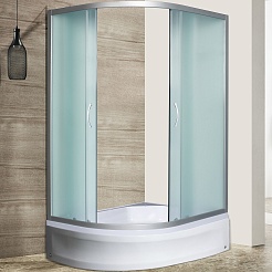 River Душевой уголок Don XL 120/90/26 MT R с поддоном – фотография-1