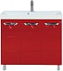 Misty Мебель для ванной Петра 90 красная R – фотография-5