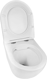 Azario Унитаз подвесной Gloria AZ-2003 безободковый белый – фотография-7