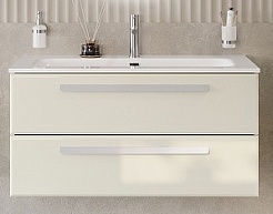 BelBagno Мебель для ванной Eco Cer-N 100 CZR-8073-100 брашированная альпака ручки сатин – фотография-3