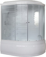 Royal Bath Душевая кабина ALP RB 170ALP-C-L 170x100 L с г/м стекло матовое профиль белый