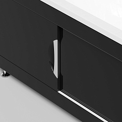 Водолей Экран под ванну Топ 1500 черный – фотография-4