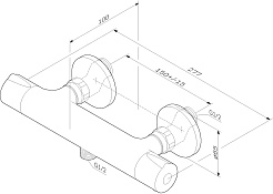 Am.Pm Смеситель для душа Like F8040000 с термостатом – фотография-8