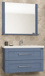 СанТа Мебель для ванной Венера 80 дуб адриатика – фотография-1