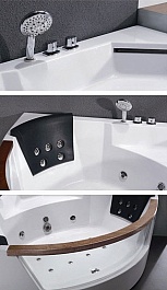 Eago Акриловая ванна AM197JDTS-1Z – фотография-5