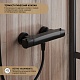 Paini Смеситель для душа Nove 09YO511TH с термостатом, черный – картинка-18