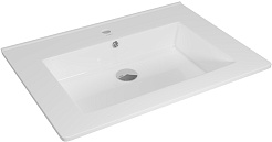 Grossman Мебельная раковина Оскар 65 белая – фотография-1