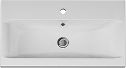 Am.Pm Тумба с раковиной Gem 75 подвесная орех – фотография-8